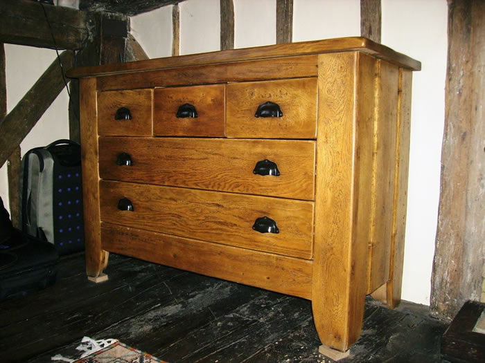 Oak chest